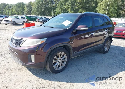 2014 Kia Sorento Ex V6 z USA, uszkodzony, nr VIN 5XYKUDA75EG457484